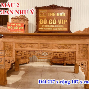 ÁN GIAN NHƯ Ý  - GỖ HƯƠNG ĐÁ