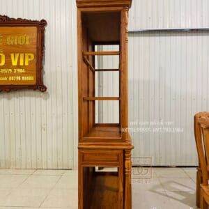 MS44 : TỦ RƯỢU - GỖ HƯƠNG ĐÁ
