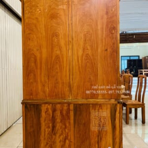 MS44 : TỦ RƯỢU - GỖ HƯƠNG ĐÁ