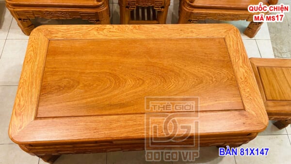 Bộ bàn ghế Minh Quốc Triện gỗ hương cao cấp dành cho ngôi nhà bạn