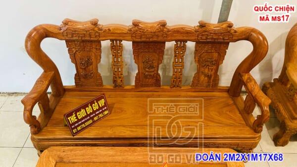 Bộ bàn ghế Minh Quốc Triện gỗ hương cao cấp dành cho ngôi nhà bạn