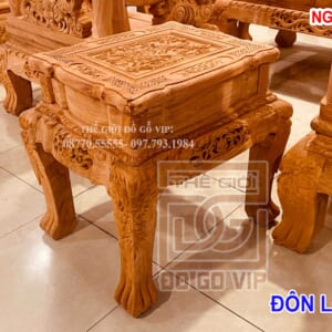 MS36 : BỘ QUỐC NGHÊ BẢO ĐỈNH 6 MÓN - GỖ HƯƠNG ĐÁ