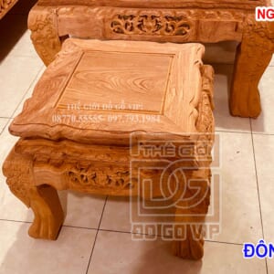 MS36 : BỘ QUỐC NGHÊ BẢO ĐỈNH 6 MÓN - GỖ HƯƠNG ĐÁ
