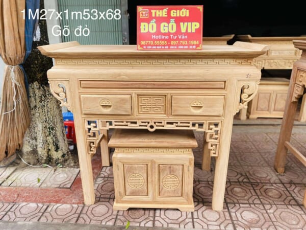 BAN THỜ TRIỆN CUỐN THƯ