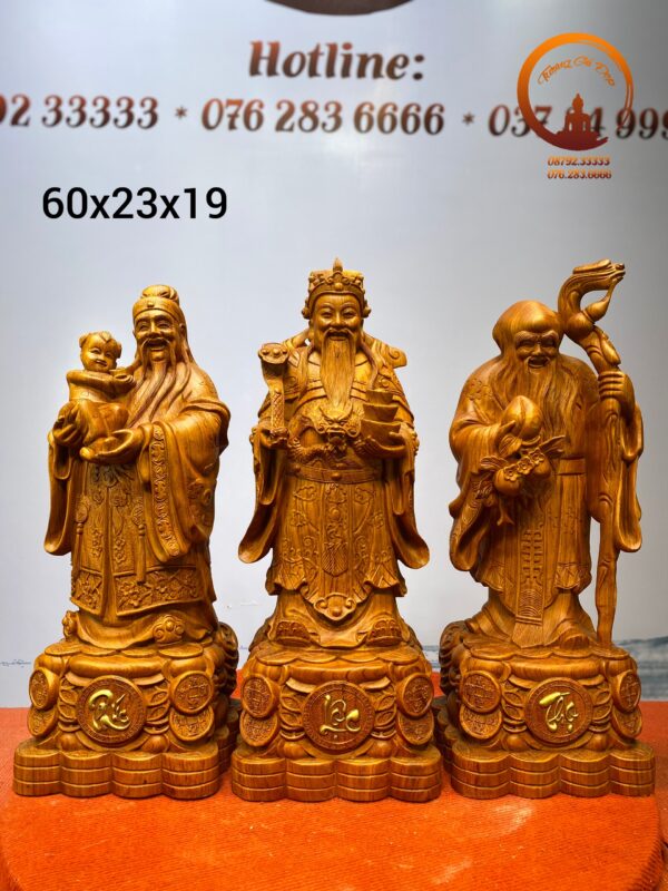 Tam Đa Phúc Lộc Thọ 60 Hương