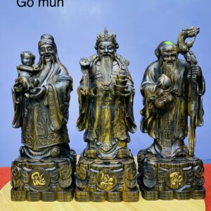 Tam Đa Phúc Lộc Thọ 60 Mun Hoa