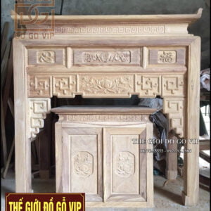 CẶP ÁN GIAN GỖ GÕ ĐỎ