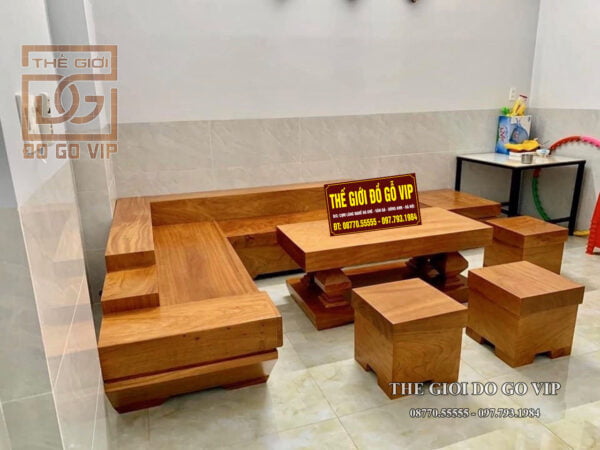 BỘ SOFA GÓC CHỮ L NGUYÊN KHỐI