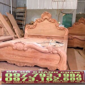 GIƯỜNG NGỦ HOÀNG GIA MẪU TRƠN