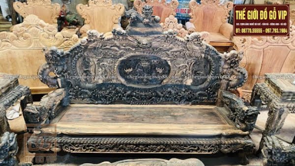 Đoản dài của bộ rồng đỉnh 12 món với thiết kế đậm nét phong thủy