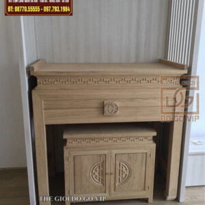 Án gian mini đục chữ thọ