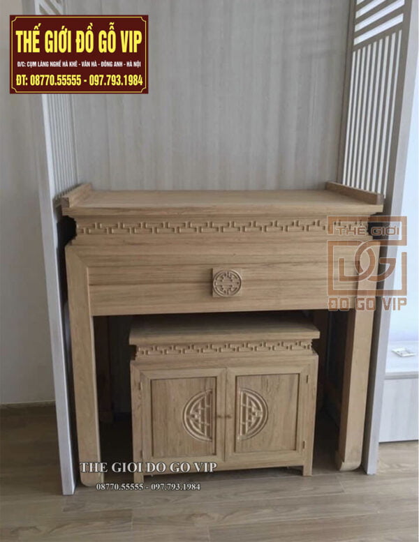Án gian mini đục chữ thọ
