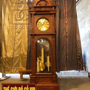 ĐỒNG HỒ MÁI VÒM - GỖ HƯƠNG ĐÁ