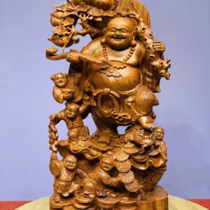 Di Lặc Ngũ Phúc Đứng Cóc 80 Hương