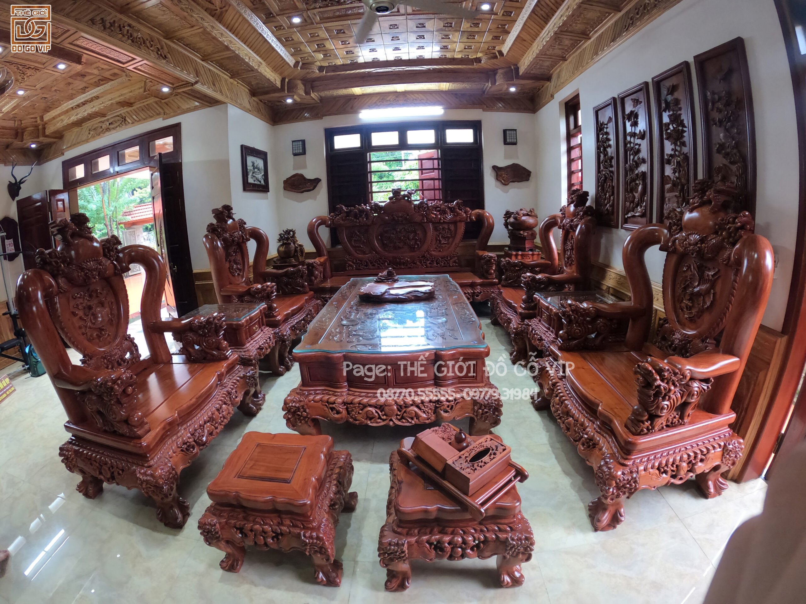 BÀN GIAO BỘ BÀN GHẾ NGHÊ BẢO ĐỈNH CỘT 16 TẠI VĨNH PHÚC
