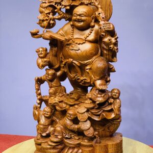 Di Lặc Ngũ Phúc Đứng Cóc 80 Hương
