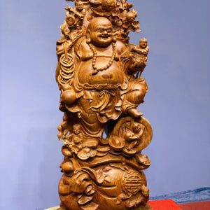 Di Lặc Ngũ Phúc Vác Đào 80 Hương Mới