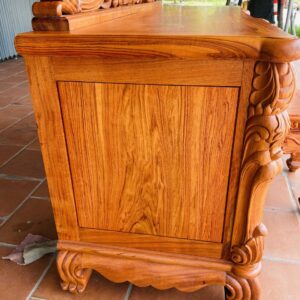 BÀN PHẤN HOÀNG GIA LOUIS- GỖ HƯƠNG ĐÁ