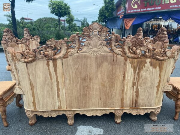 HOÀNG GIA HOA HỒNG - GÕ ĐỎ NGUYÊN KHỐI