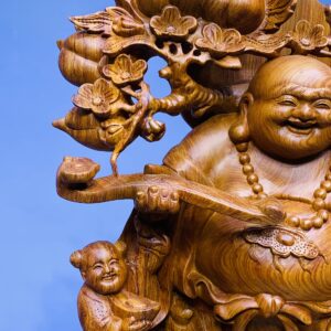 Di Lặc Ngũ Phúc Đứng Cóc 80 Hương