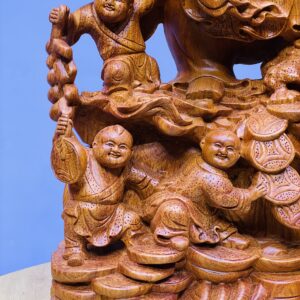Di Lặc Ngũ Phúc Đứng Cóc 80 Hương