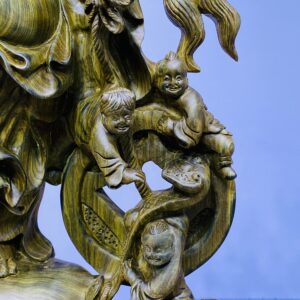 Di Lặc Ngũ Phúc Thuần Nghê 70 Mun