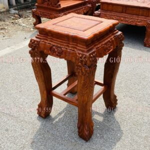 Nghê Tay Khuỳnh Bảo Đỉnh 12 Món- Gỗ Hương Đá