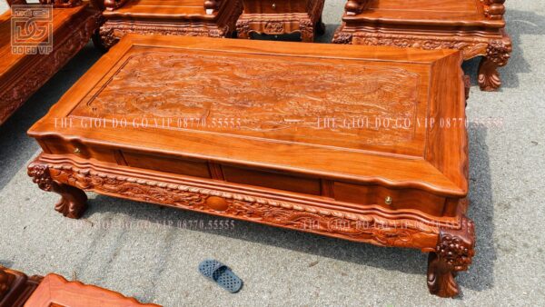Nghê Tay Khuỳnh Bảo Đỉnh 12 Món- Gỗ Hương Đá
