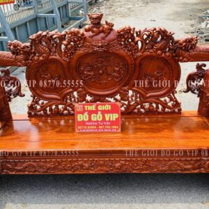 Nghê Tay Khuỳnh Bảo Đỉnh 12 Món- Gỗ Hương Đá