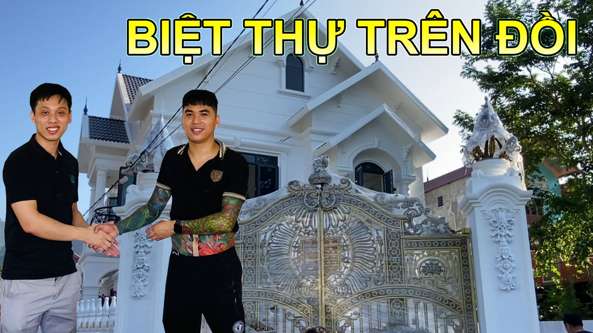 BÀN GIAO BỘ BÀN GHẾ ĐẾN BIỆT THỰ TRÊN ĐỒI TIỀN TỶ Ở LẠNG SƠN | THẾ GIỚI ĐỒ GỖ VIP