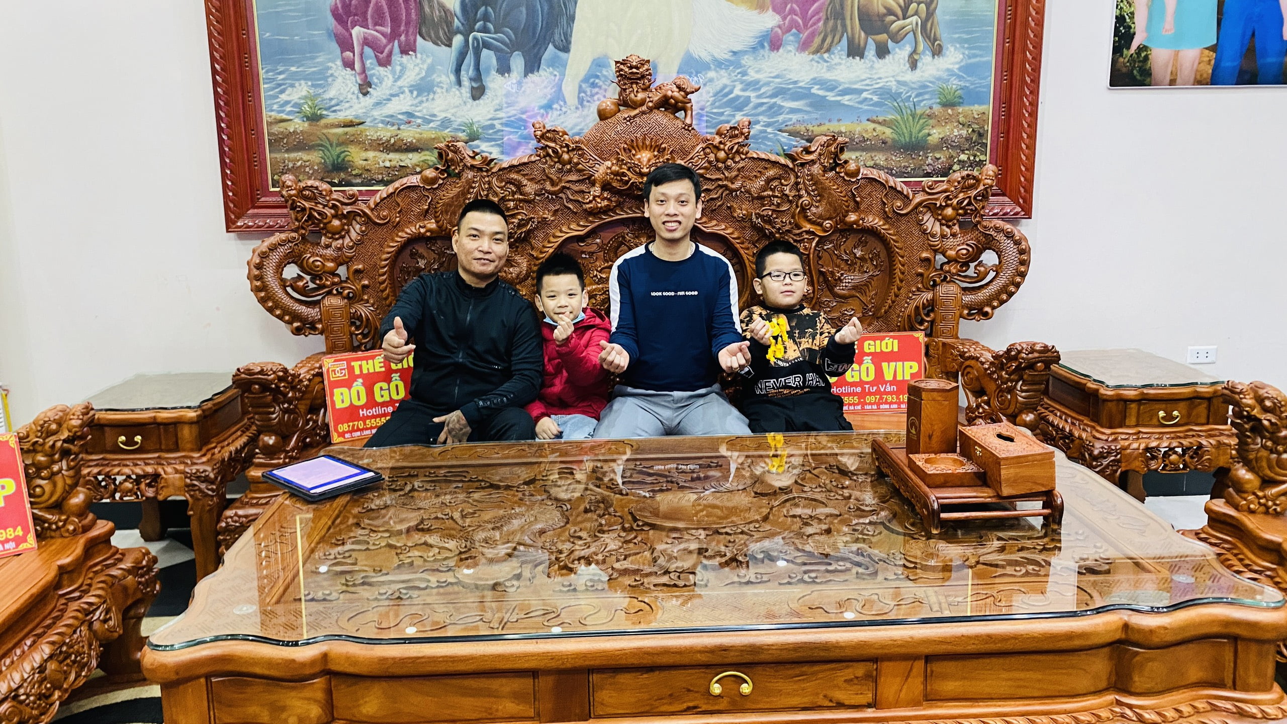[ 29/12 Phòng khách và rồng đỉnh Cảm ơn a Phúc chị Thu - tại Hoà Bình ]