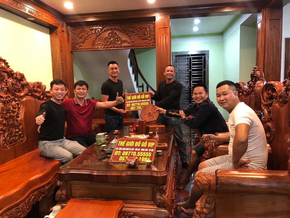 13/12 THẾ GIỚI ĐỒ GỖ VIP | Bàn Giao Bộ Bàn Ghế Hoàng Gia Nguyên Khối Và Cái Kết " SAY MẤT NGƯỜI " Tại THÁI BÌNH