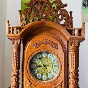 ĐỒNG HỒ TỨ TRỤ - GỖ HƯƠNG ĐÁ