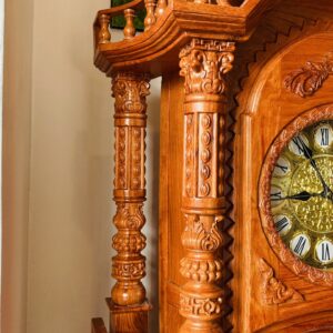 ĐỒNG HỒ TỨ TRỤ - GỖ HƯƠNG ĐÁ