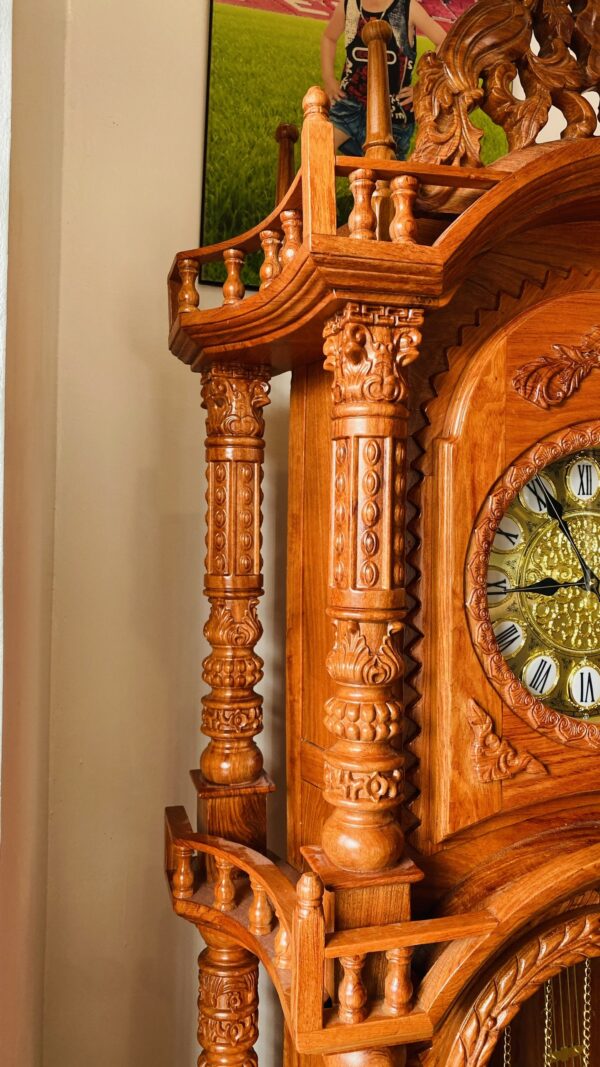 ĐỒNG HỒ TỨ TRỤ - GỖ HƯƠNG ĐÁ