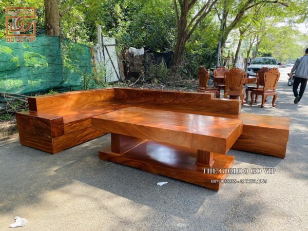 BỘ SOFA -GỖ GÕ ĐỎ
