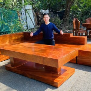 BỘ SOFA -GỖ GÕ ĐỎ