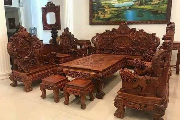 Bộ bàn ghế cao cấp, sang trọng