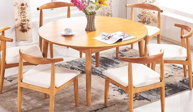 Mẫu bàn tròn kiểu dáng thanh lịch