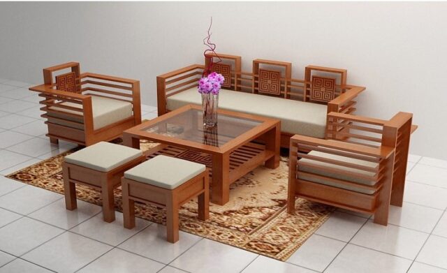Nên kết hợp hài hoà bàn ghế với các chi tiết trong phòng