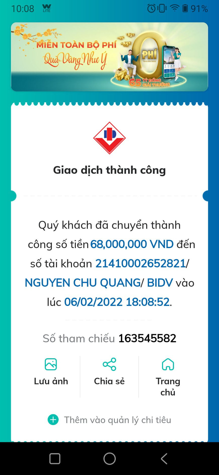 [ 7/2 LỘC PHÁT 68- CHÀO NĂM MỚI]