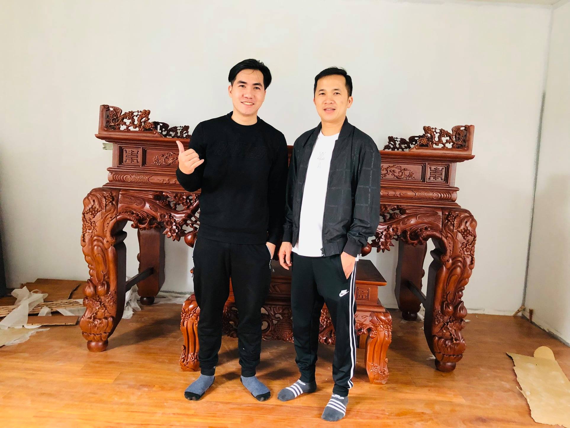 [8/3 BÀN GIAO SẬP THỜ VIP CHO A CHUNG THỦY- THẠCH THẤT- HN