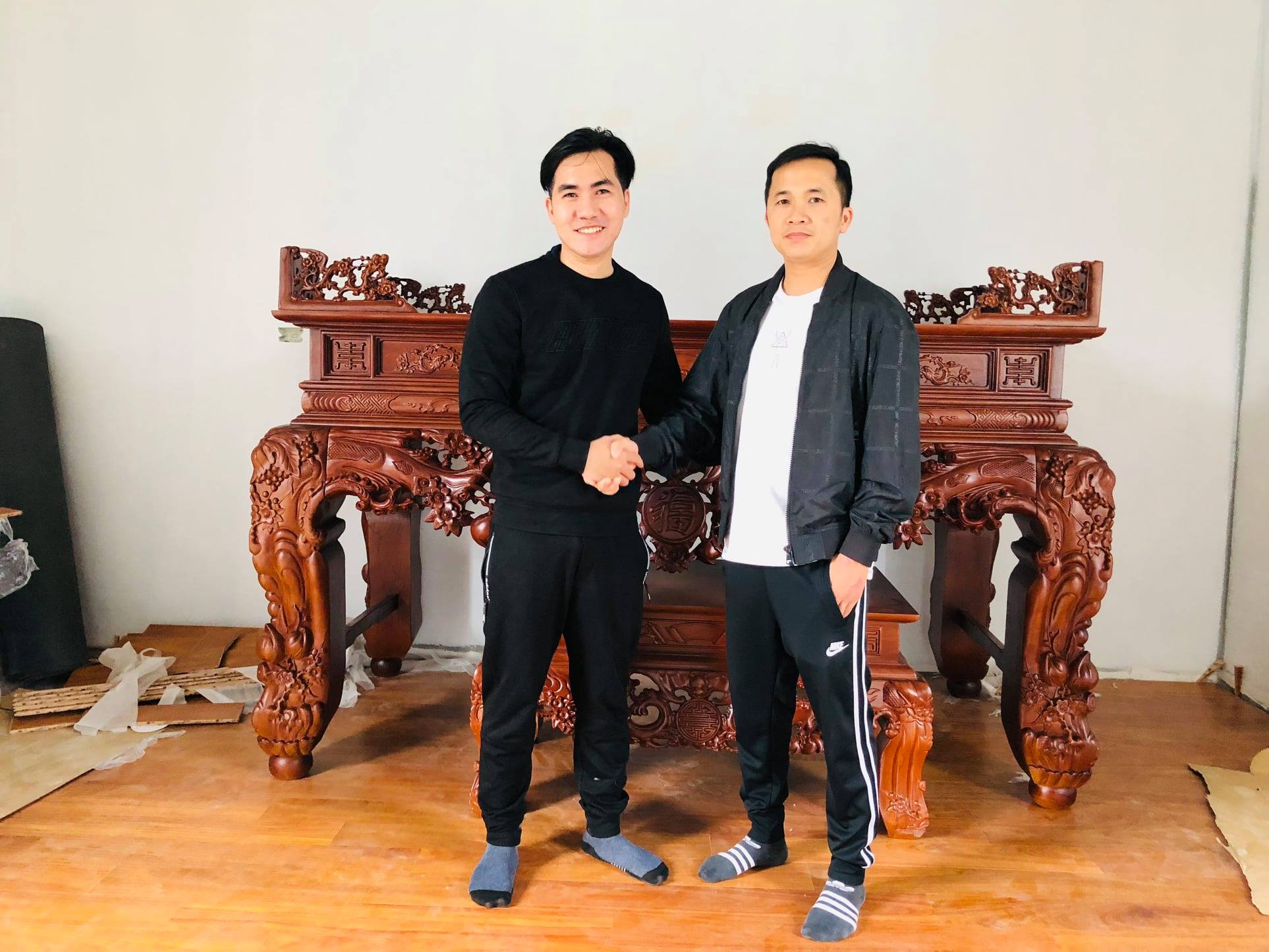 [8/3 BÀN GIAO SẬP THỜ VIP CHO A CHUNG THỦY- THẠCH THẤT- HN