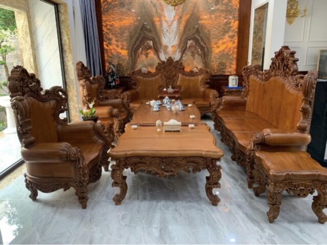 Mẫu bàn ghế hoàng gia cao cấp