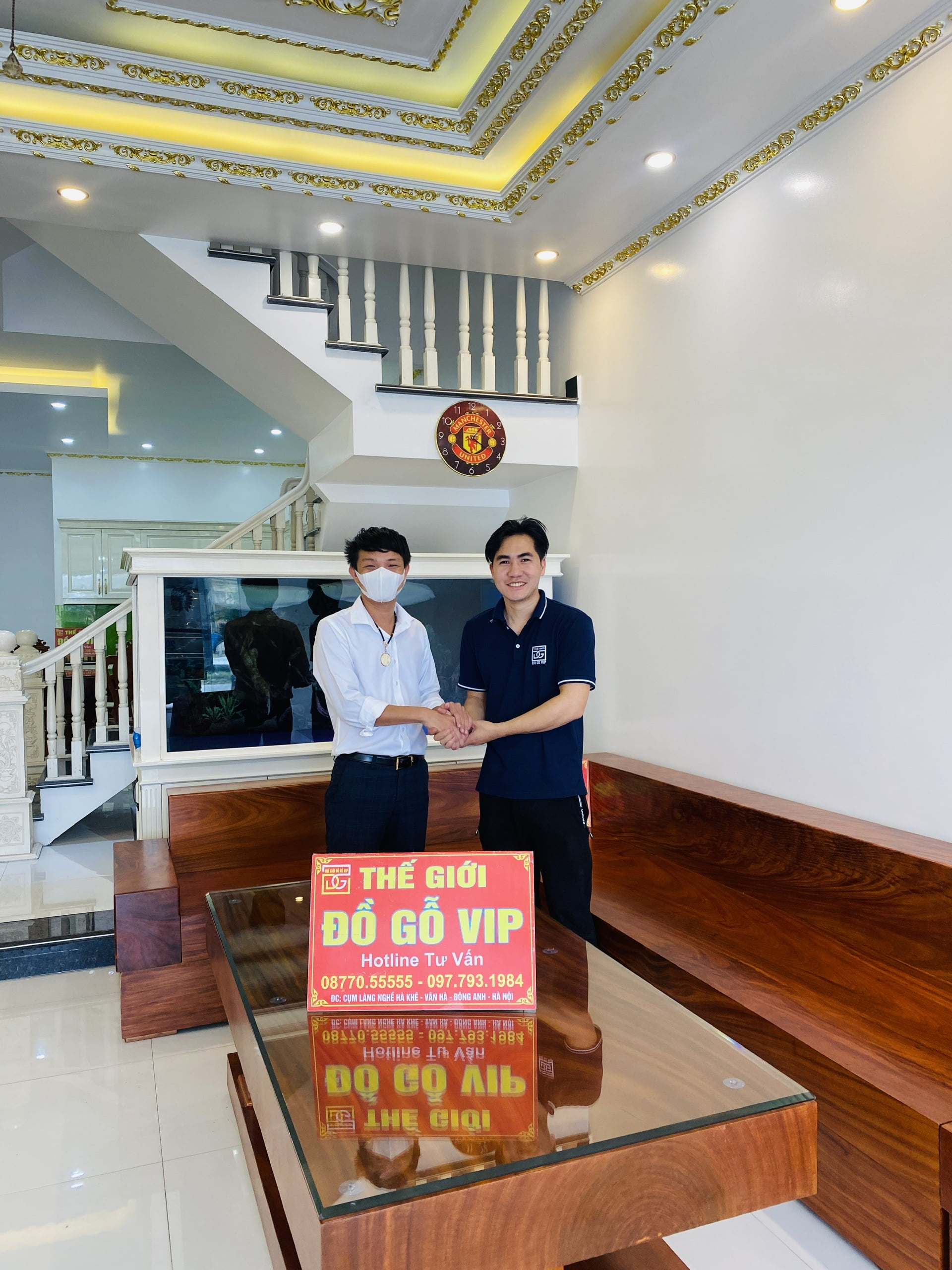 [ 20/3- BÀN GIAO COMBO SOFA VÀ BÀN ĂN NGUYÊN KHỐI CHO A TUẤN ANH- HẢI PHÒNG]