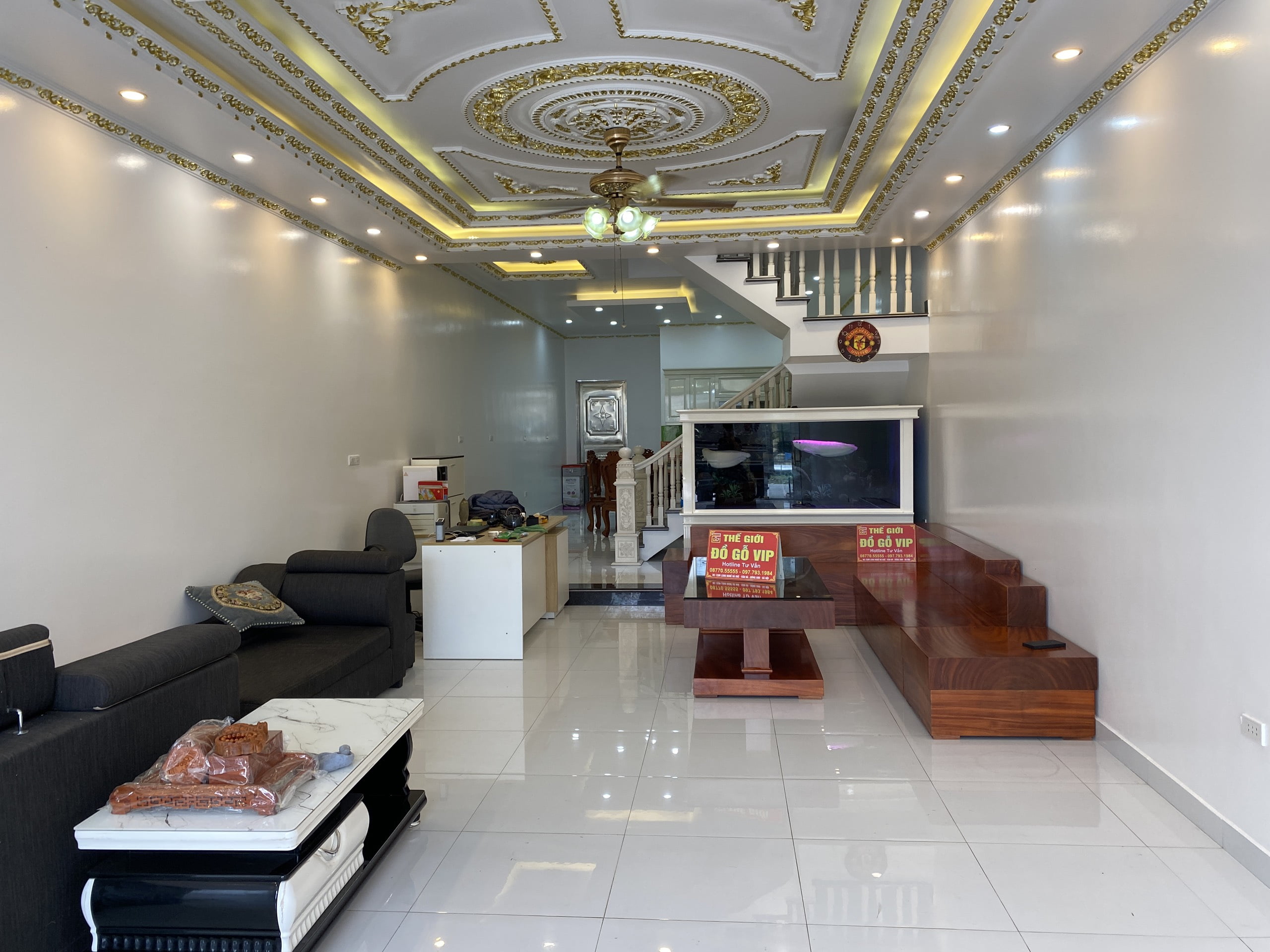 [ 20/3- BÀN GIAO COMBO SOFA VÀ BÀN ĂN NGUYÊN KHỐI CHO A TUẤN ANH- HẢI PHÒNG]