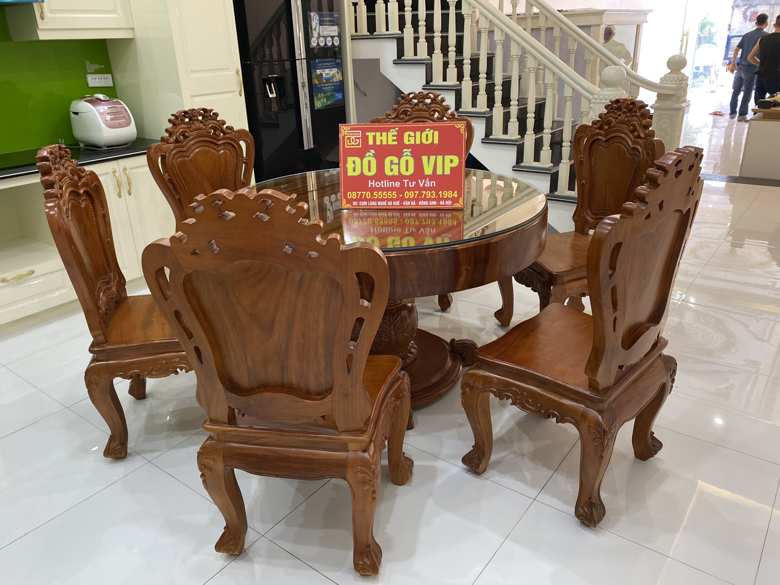 [ 20/3- BÀN GIAO COMBO SOFA VÀ BÀN ĂN NGUYÊN KHỐI CHO A TUẤN ANH- HẢI PHÒNG]
