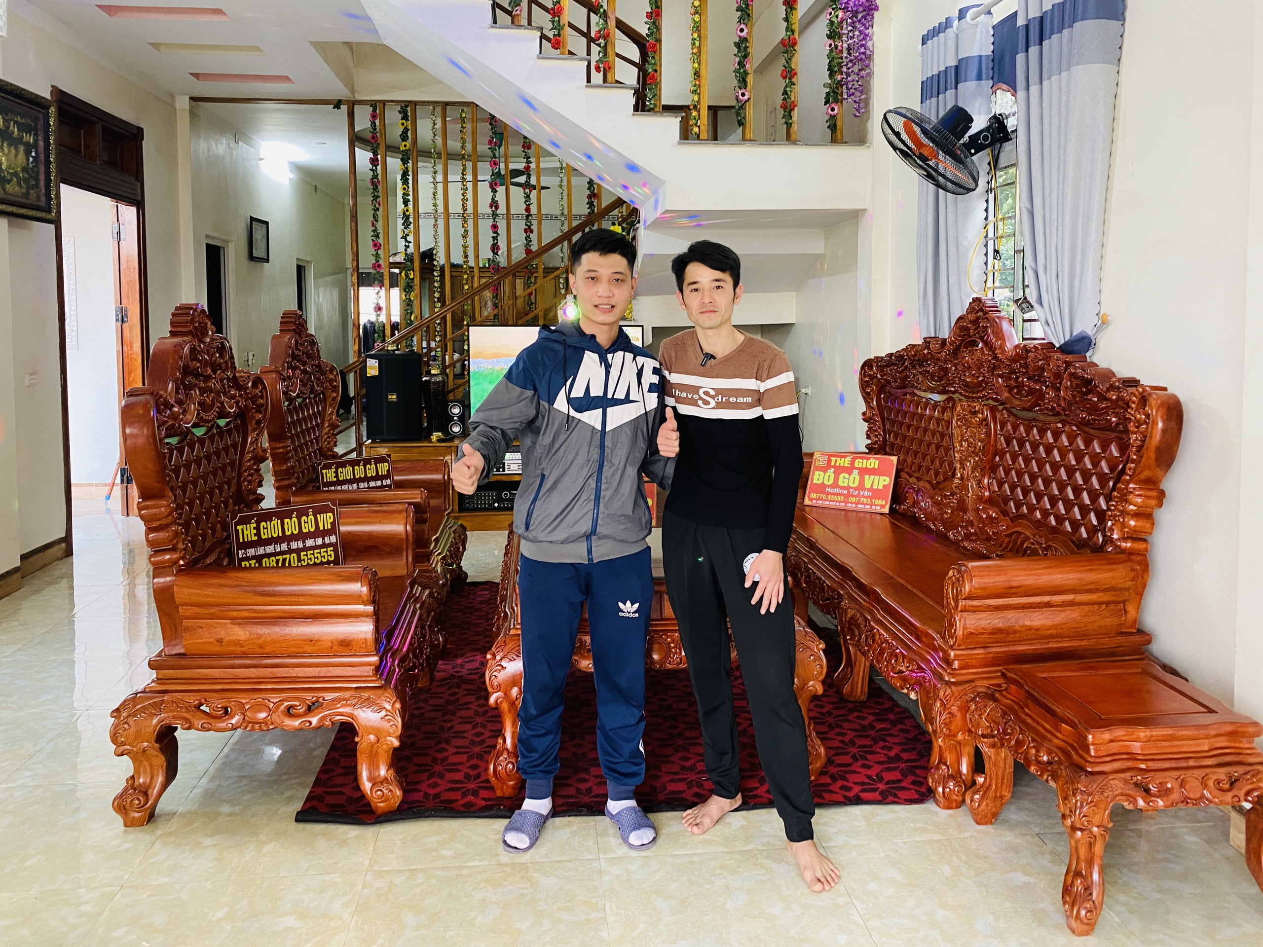 [ 23/3 BÀN GIAO BỘ HOÀNG GIA CHO A DINH- VĨNH PHÚC]