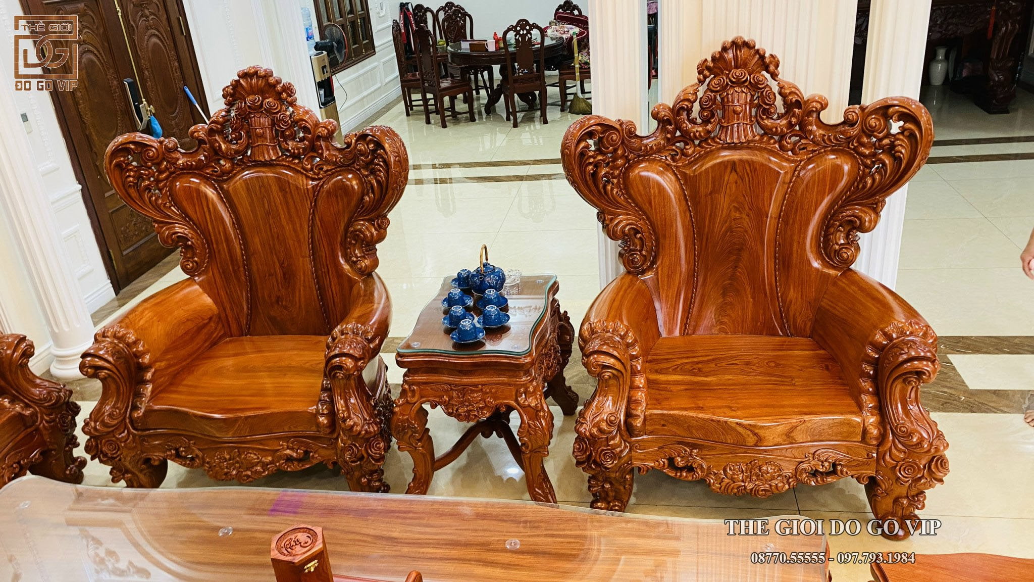 [27/2 Bàn giao bộ hoàng gia nguyên khối vip nhà anh Lợi- Đông Anh]