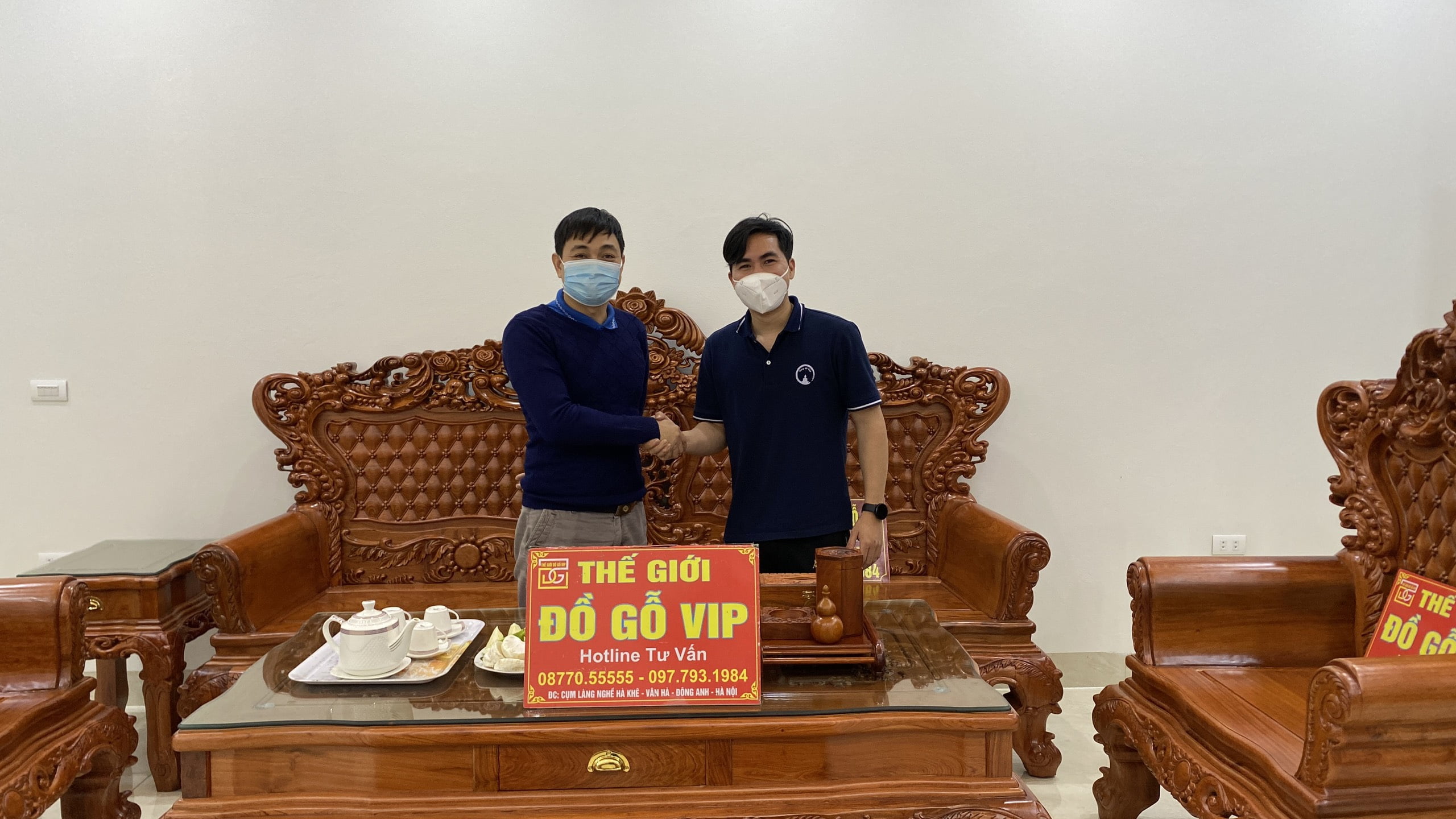 [ 3/3 BÀN GIAO COMBO BỘ HOÀNG GIA CHO A SƠN- TT ĐÔNG ANH]